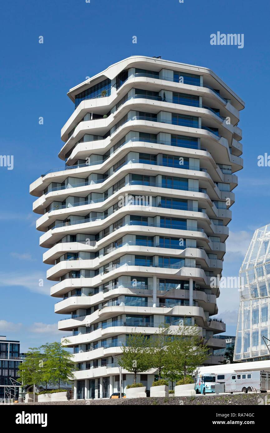 Marco Polo Tower In Hamburg Germany Editorial Editorial Stock Image