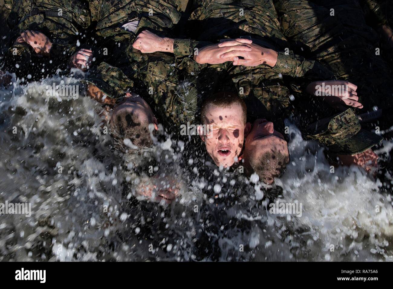 Basic underwater demolition seal bud s hires stock photography and