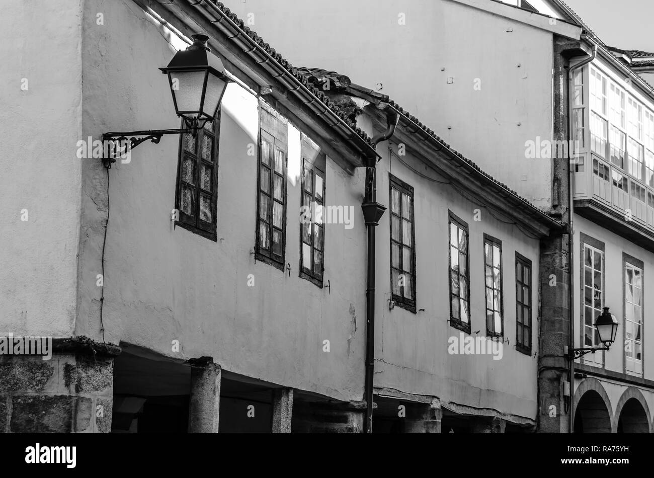 Tradicional architecture Black and White Stock Photos & Images - Alamy