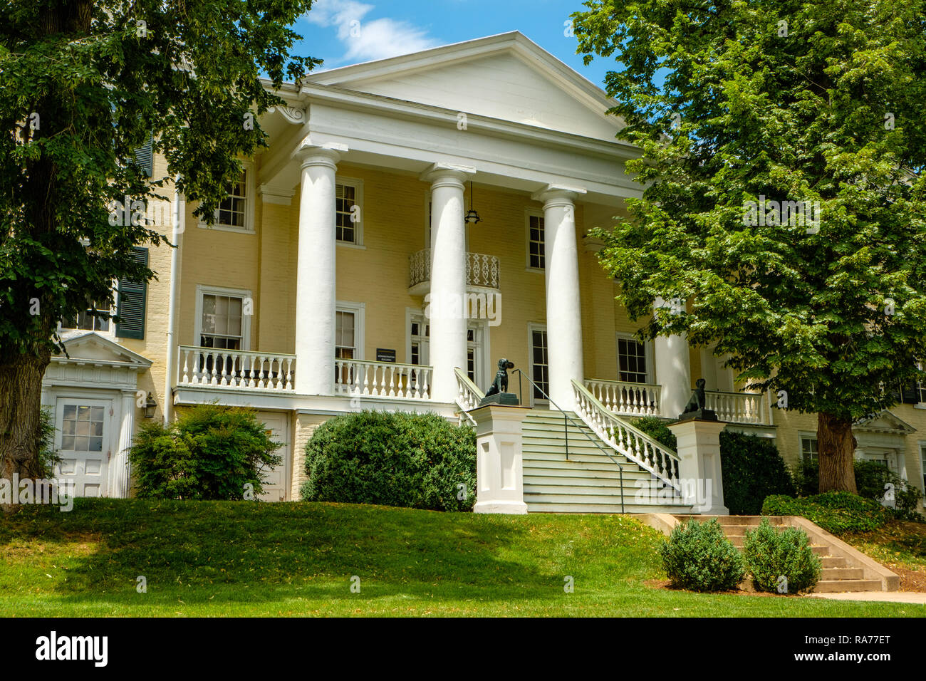 Main Building, Mary Baldwin University, Staunton, Virginia Stock Photo