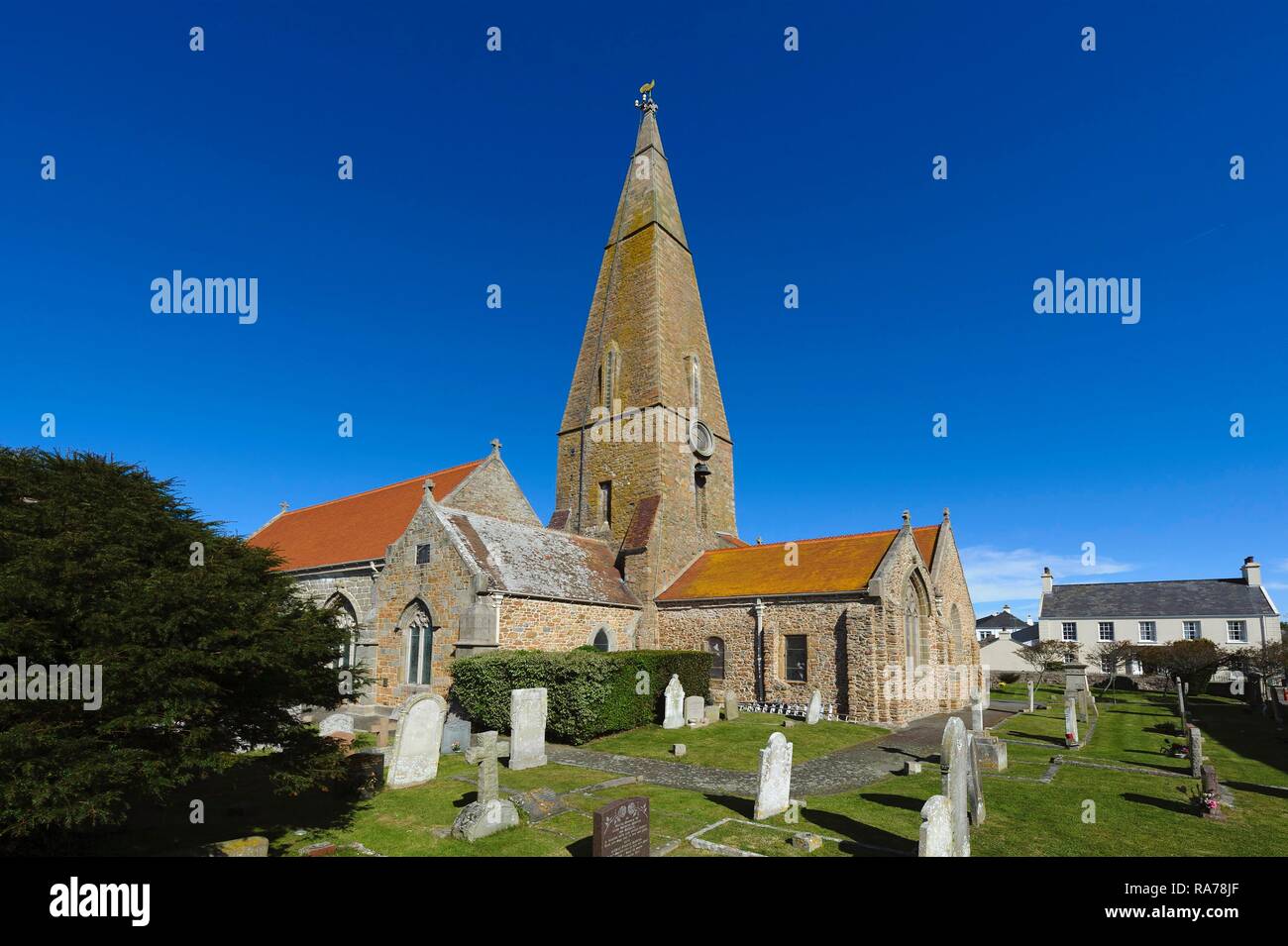 Jersey Channel Islands Building Stock Photos & Jersey Channel Islands