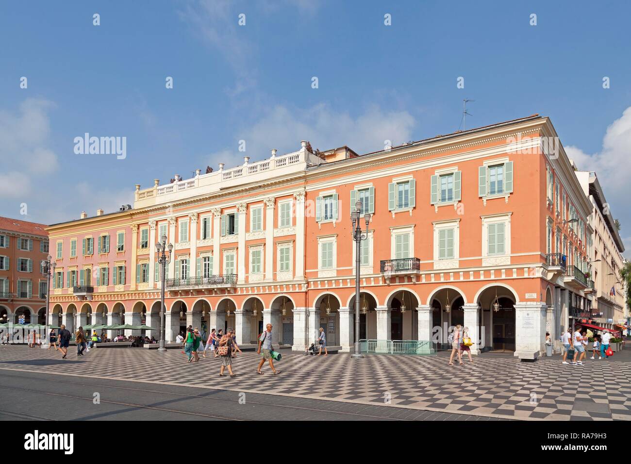 Place Massena, Nice, Alpes-Maritimes, Provence-Alpes-Côte d'Azur, France Stock Photo