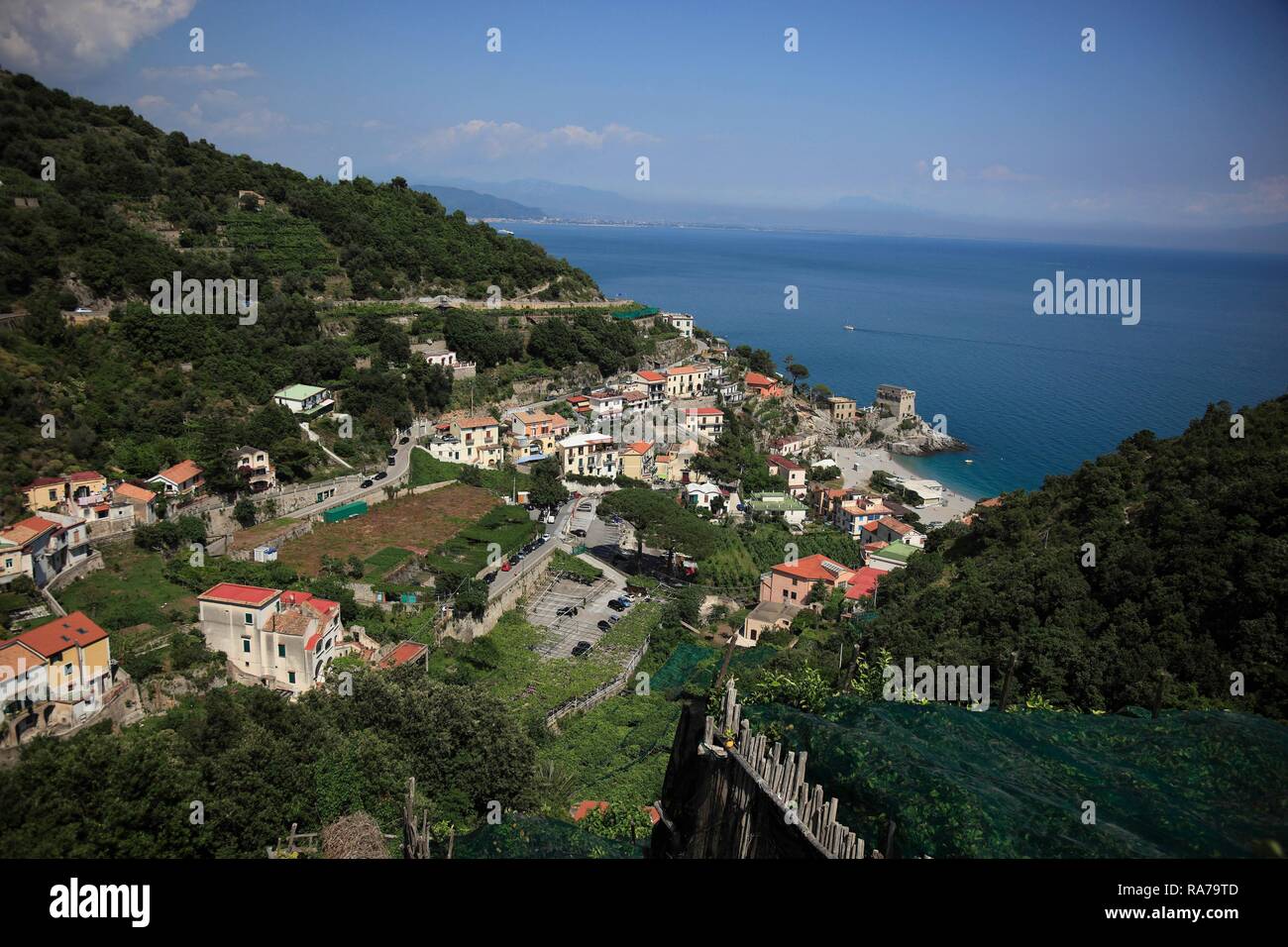 Erchie, Campania, Italy, Europe Stock Photo