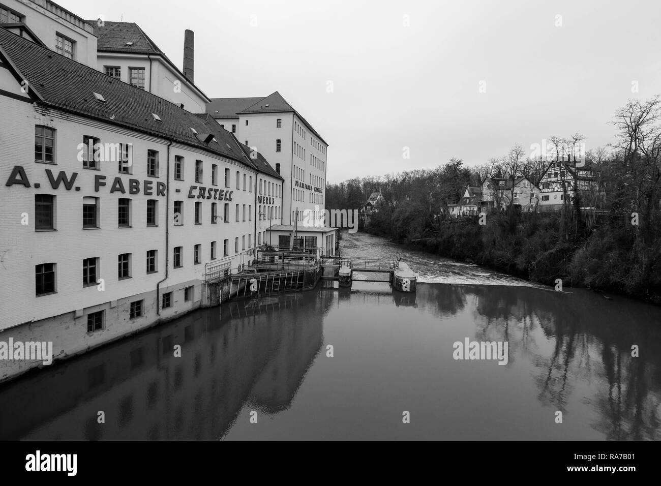 Faber-Castell Stationery Company in Nuremberg. Bavaria, Germany. Stock Photo