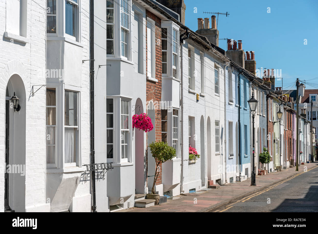 Colourful houses brighton hires stock photography and images Alamy