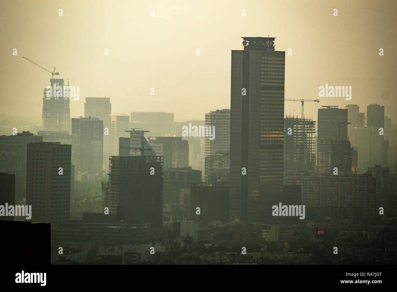 Mexico city reforma skyline hi-res stock photography and images - Alamy