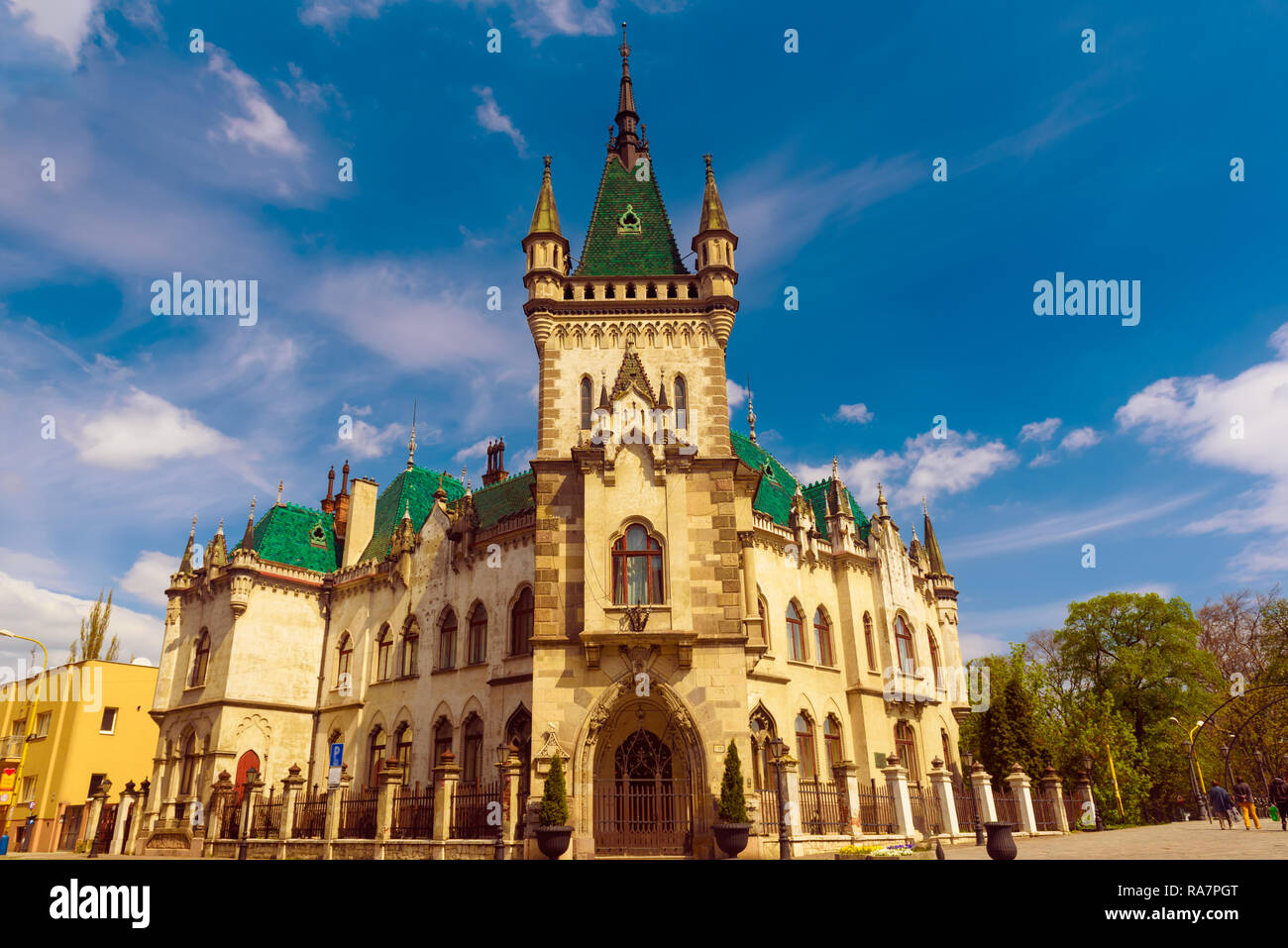 View of Jakabov Palace Stock Photo - Alamy