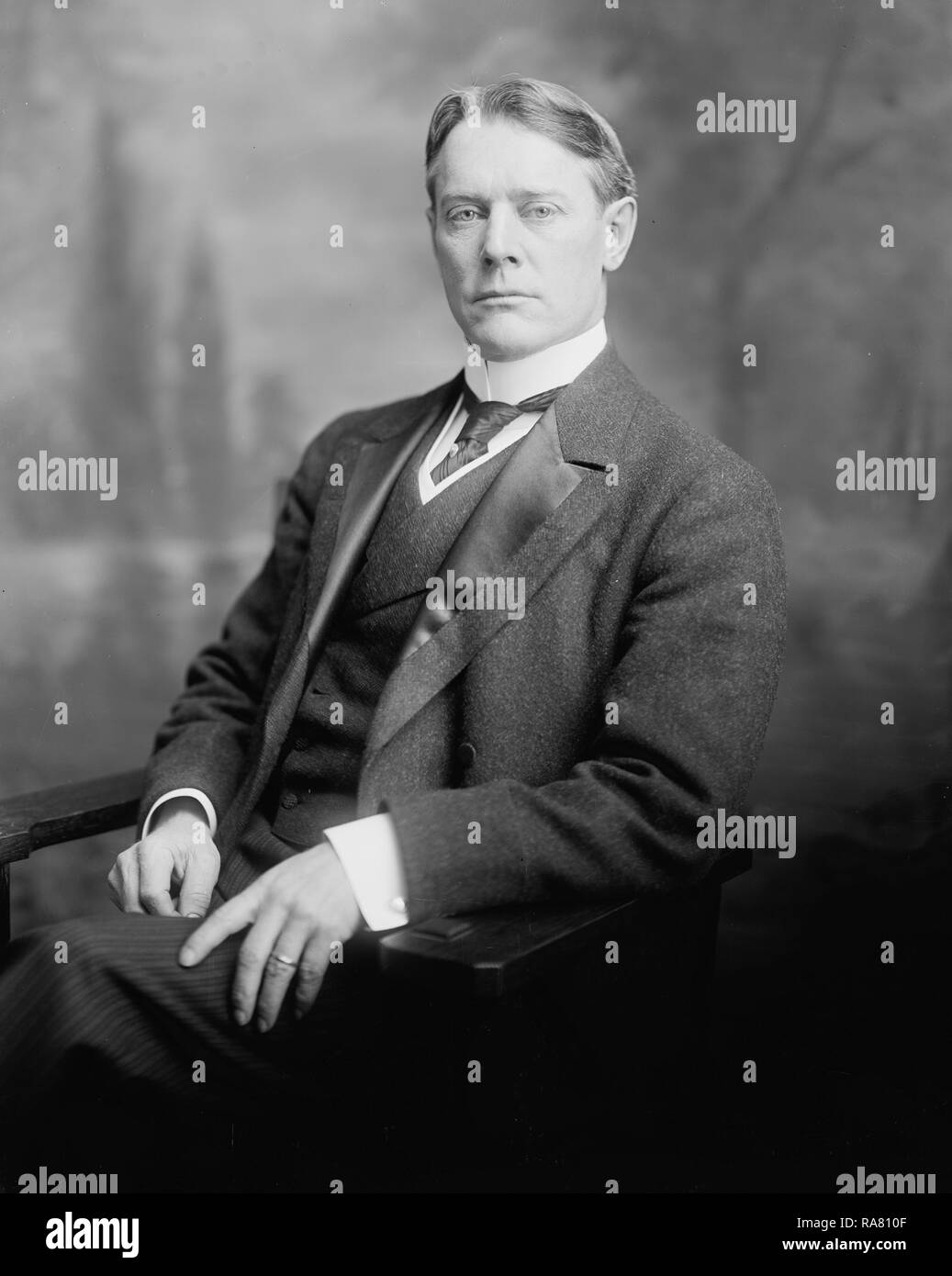 United States Senator Albert J. Beveridge from Indiana (taken ca. 1905-1927 ) Stock Photo