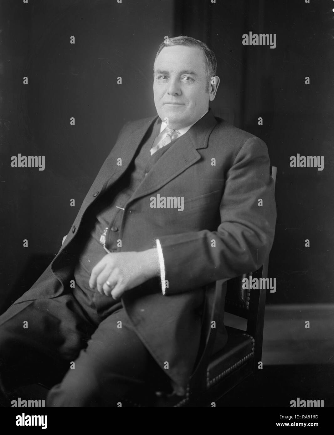 United States Senator Obadiah Gardner of Maine ca. early 1900s Stock Photo