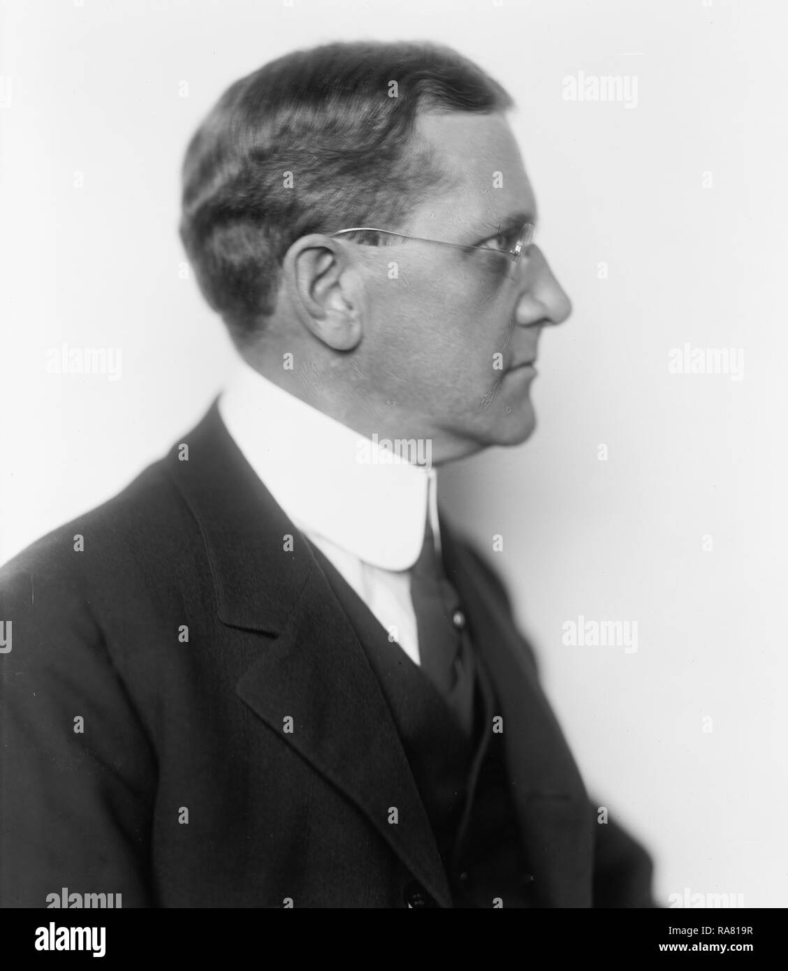 Senator George H. Moses of New Hampshire, ca. early 1900s Stock Photo
