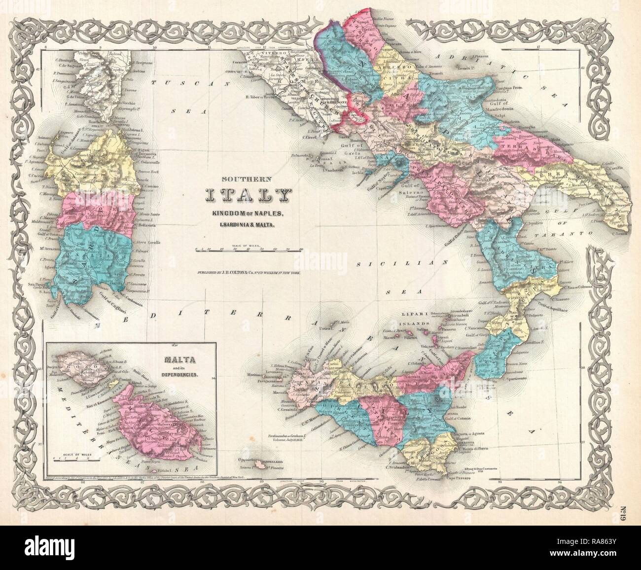 map-of-italy-and-malta-antique-map-malta-gozo-sicily-sardinia-s-italy