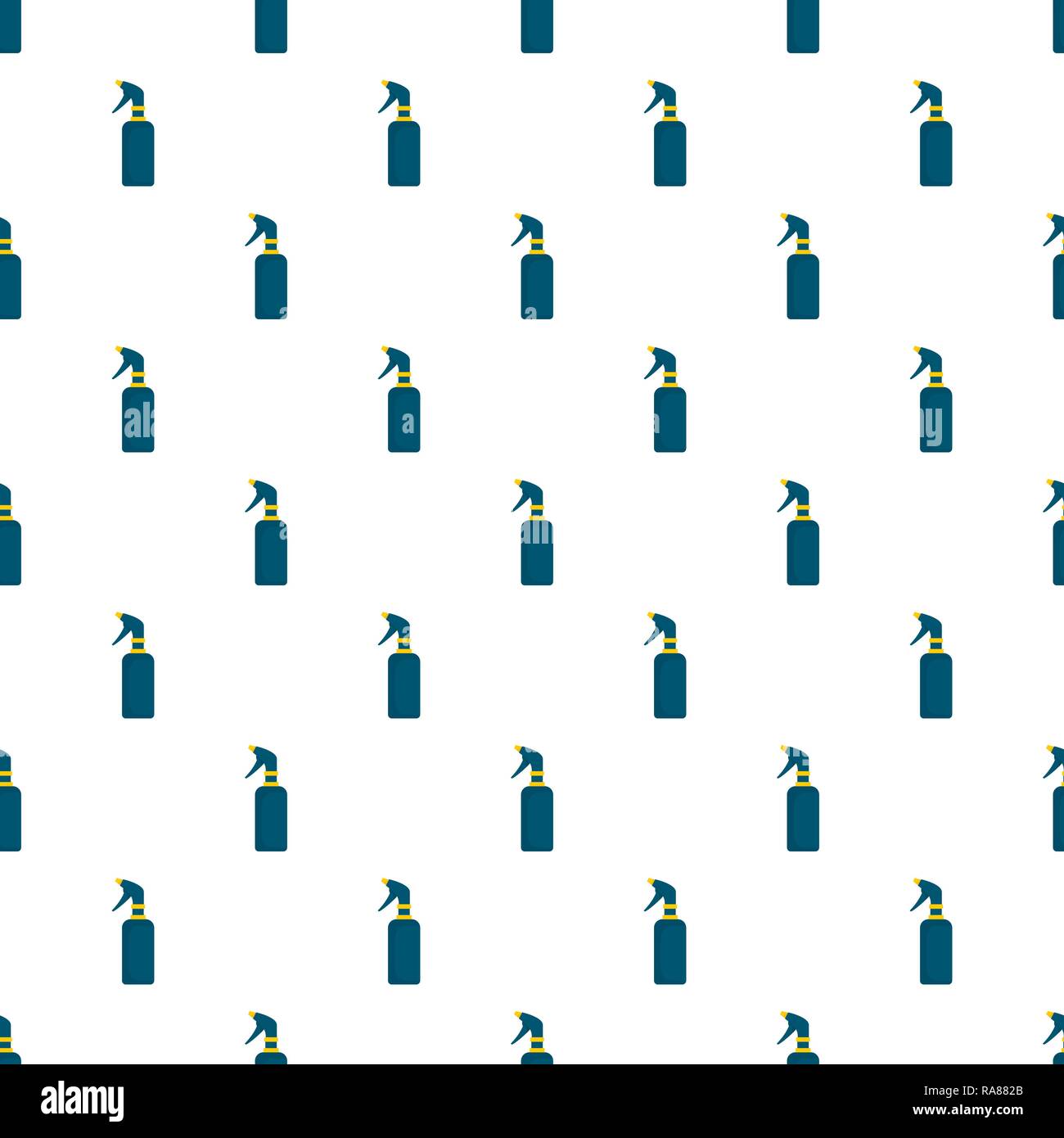 Spray bottle pattern seamless vector repeat for any web design Stock Vector