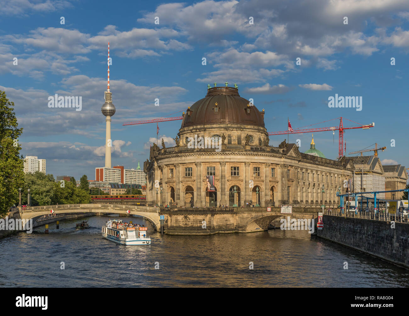 Berlin, Germany - Museum Island is the name of the northern half of an ...
