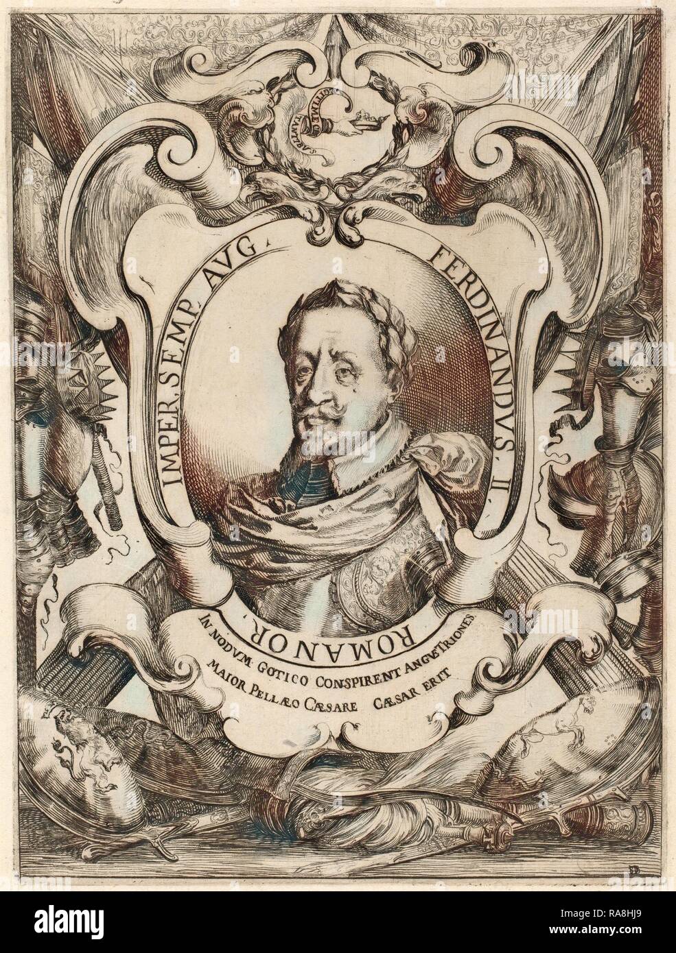 Stefano Della Bella (Italian, 1610 - 1664), The Emperor Ferdinand II,