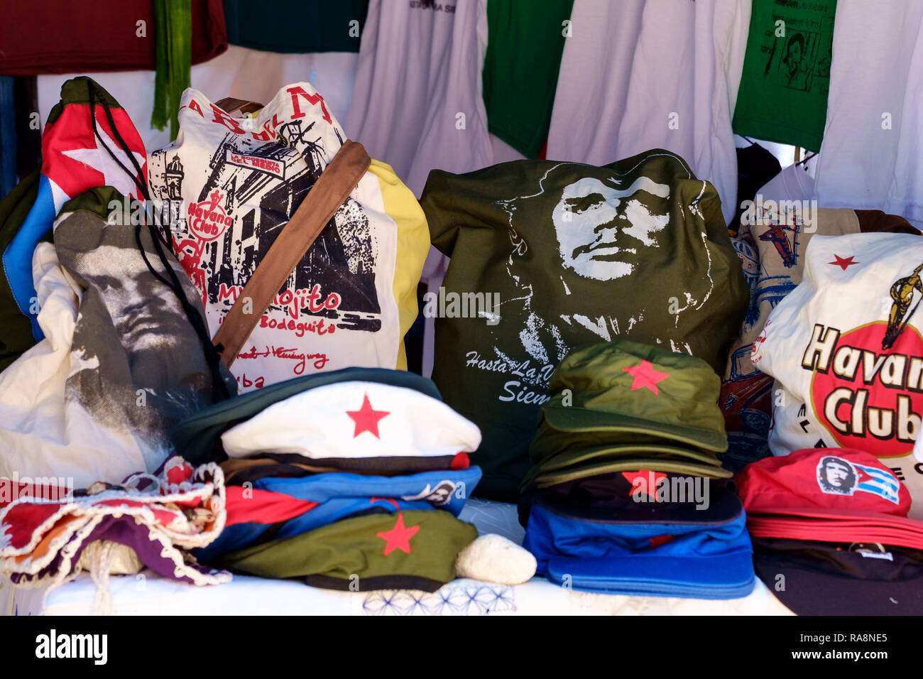 Souvenirs on sale in Trinidad, Cuba Stock Photo
