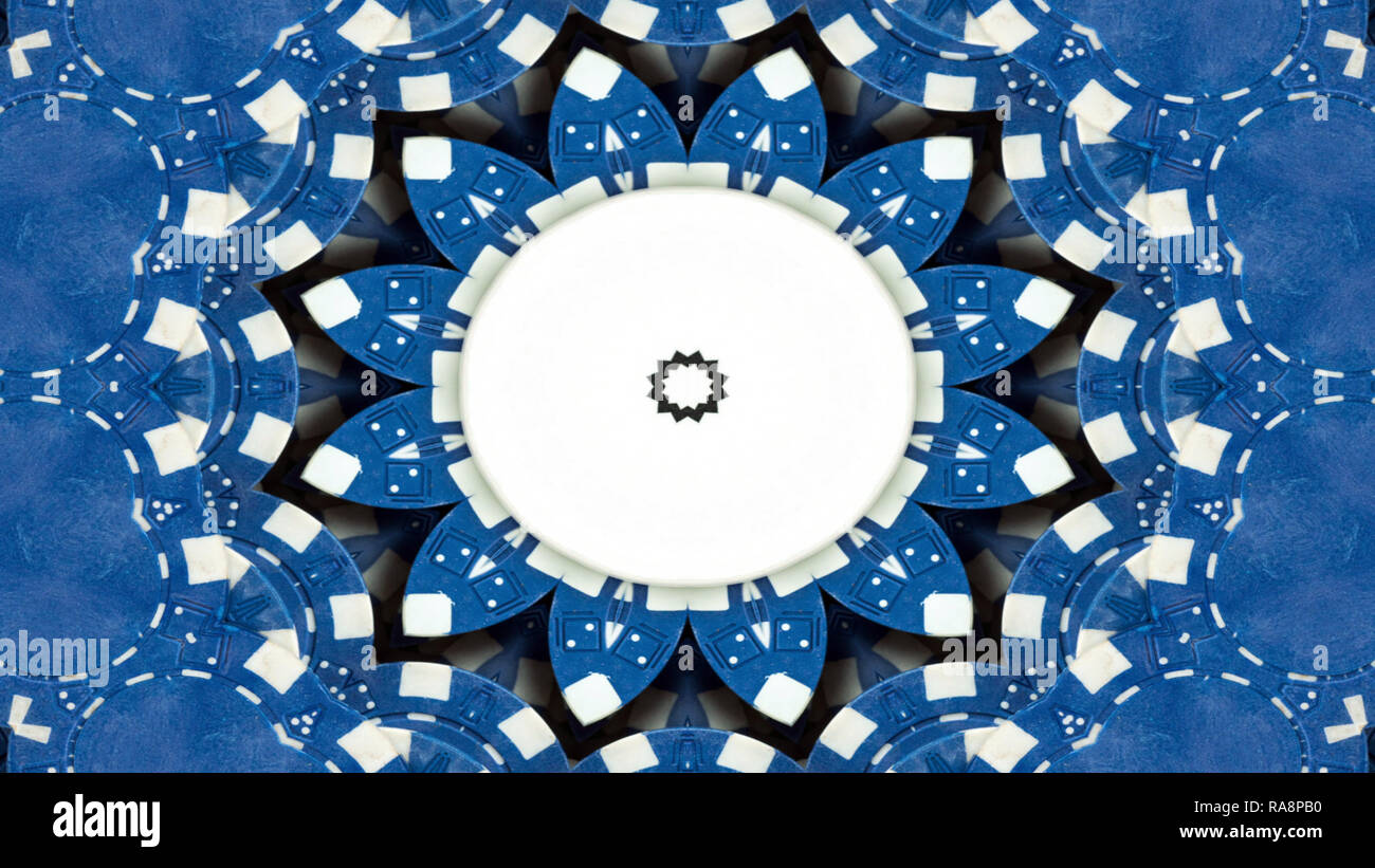 Abstract Gambling Concept Symmetric Pattern Ornamental Decorative ...