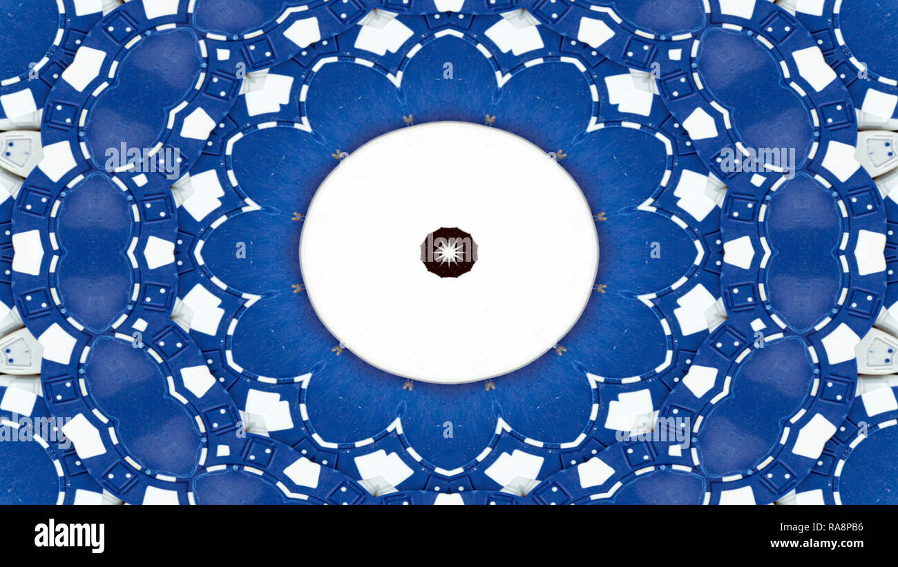 Abstract Gambling Concept Symmetric Pattern Ornamental Decorative ...
