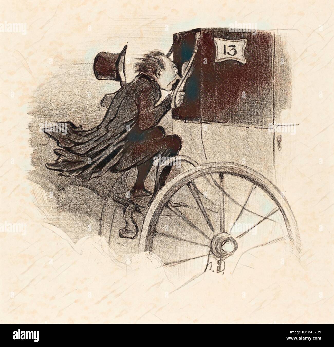 Honoré Daumier (French, 1808 - 1879), Ah! très bien j'en suis sur ...