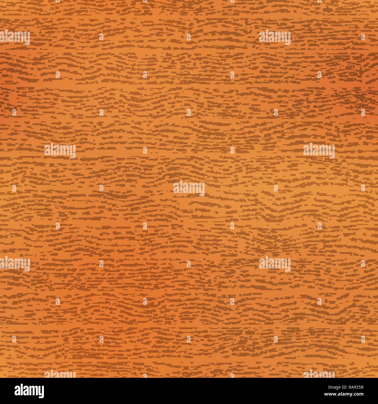 Realistic bright brown wooden texture, parquet seamless pattern Stock Vector