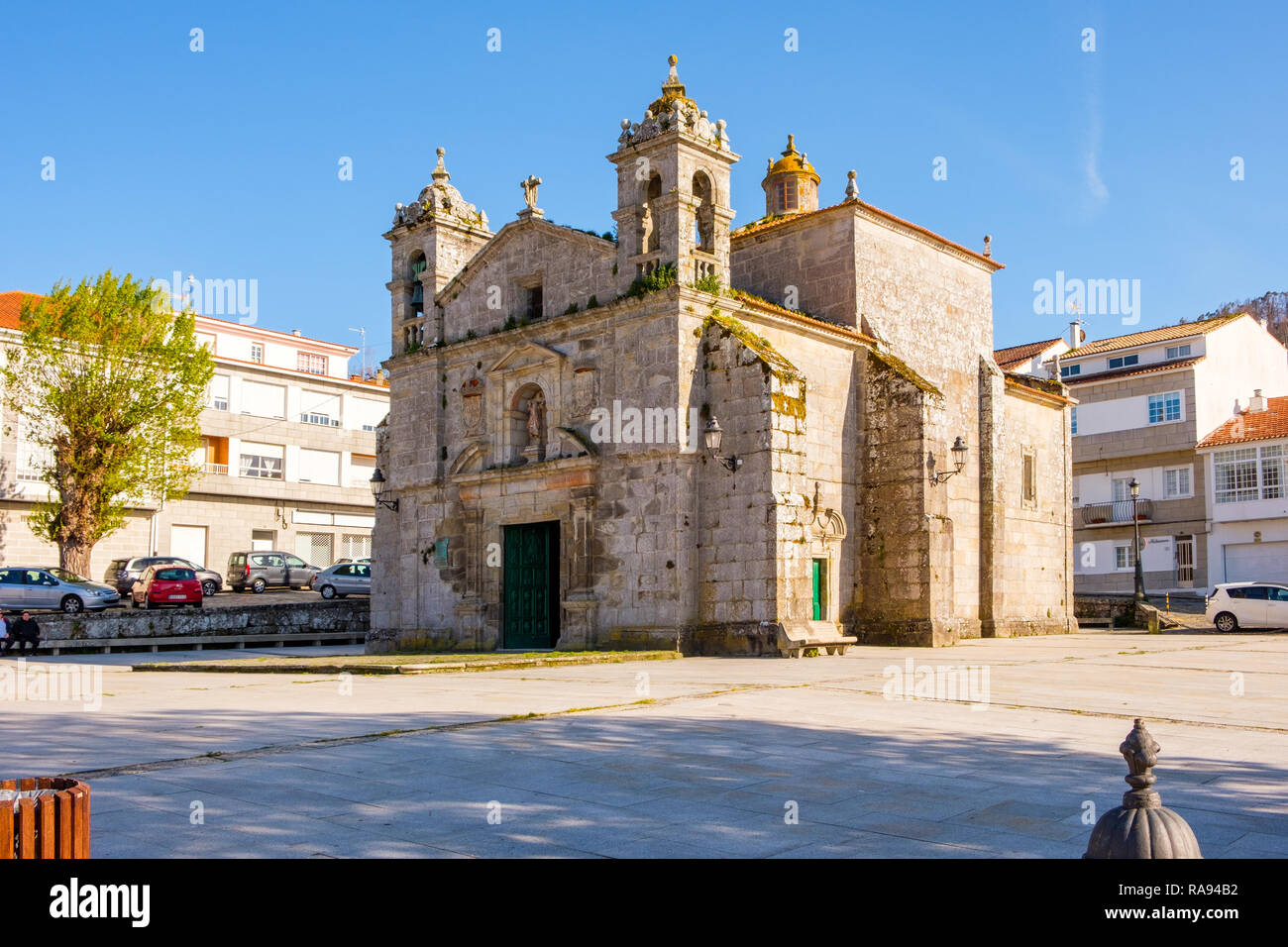 Baiona, Espanha - May 03, 2018 : Chapel dedicated to the cult of Santa Liberata, Pontevedra, Espanha Stock Photo