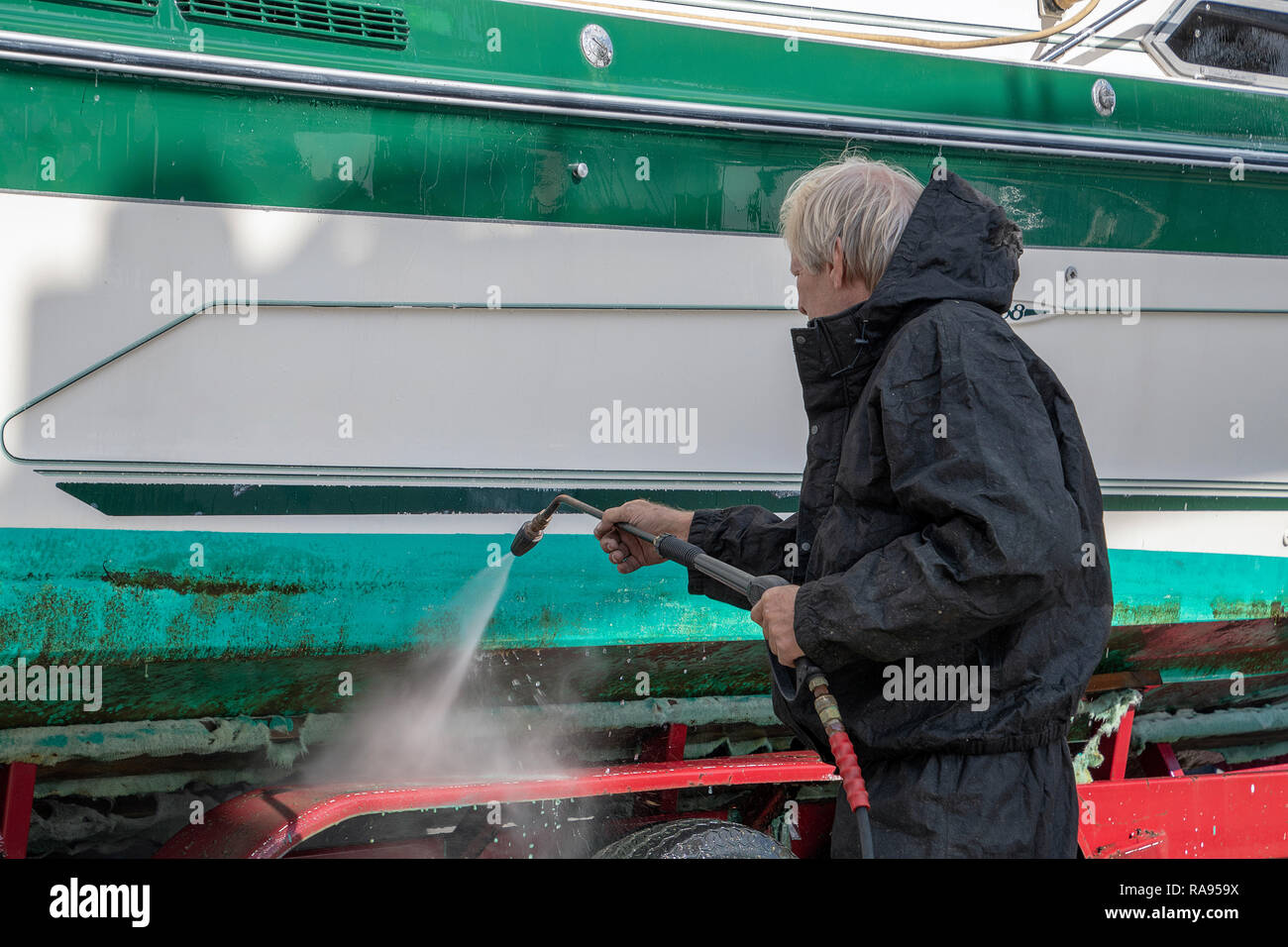 Power wash suit hires stock photography and images Alamy