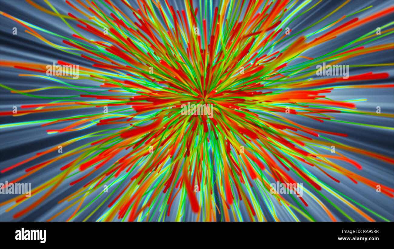 3d render. Abstract colorful background Stock Photo - Alamy