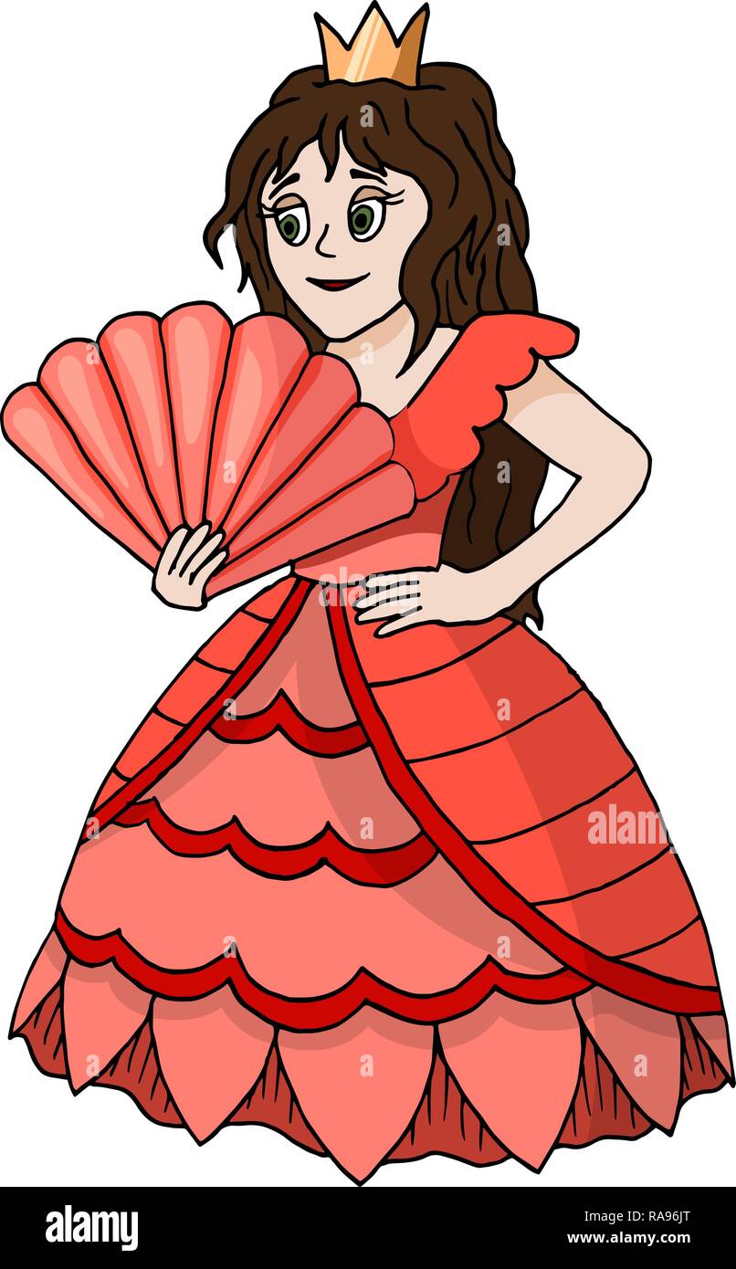 Cartoon Red Dresses