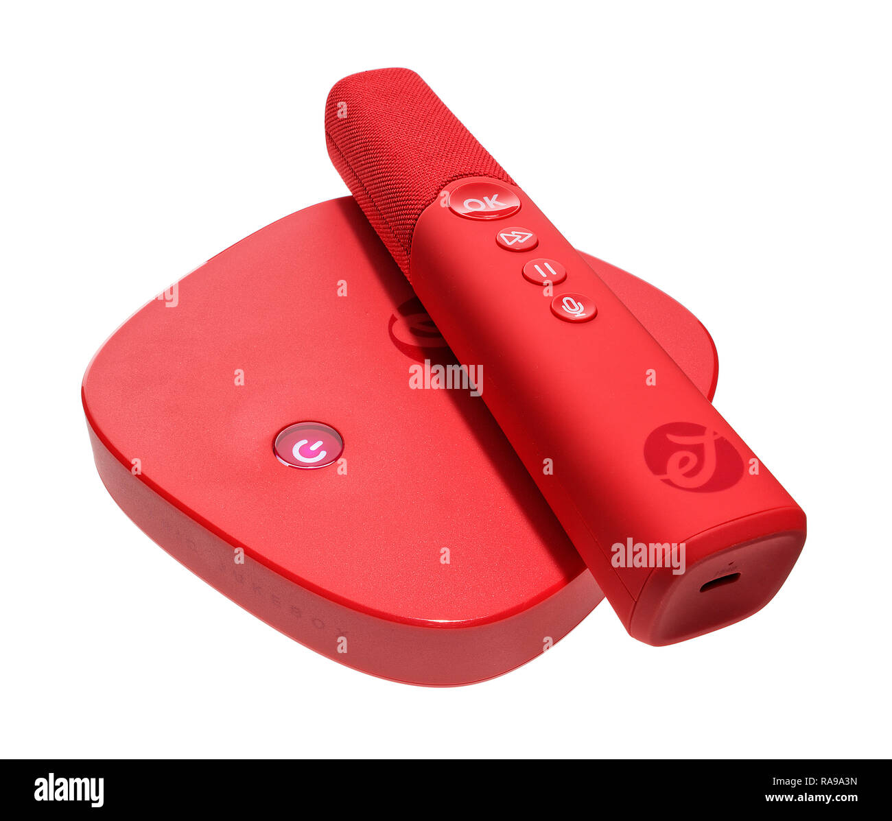Roxi Electric Jukebox connects to your television to play songs that
