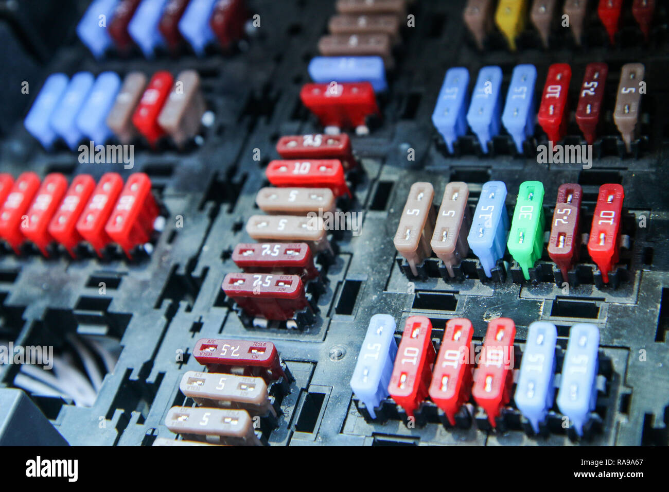 Electrics Fuse Box Stock Photos & Electrics Fuse Box Stock Images Alamy