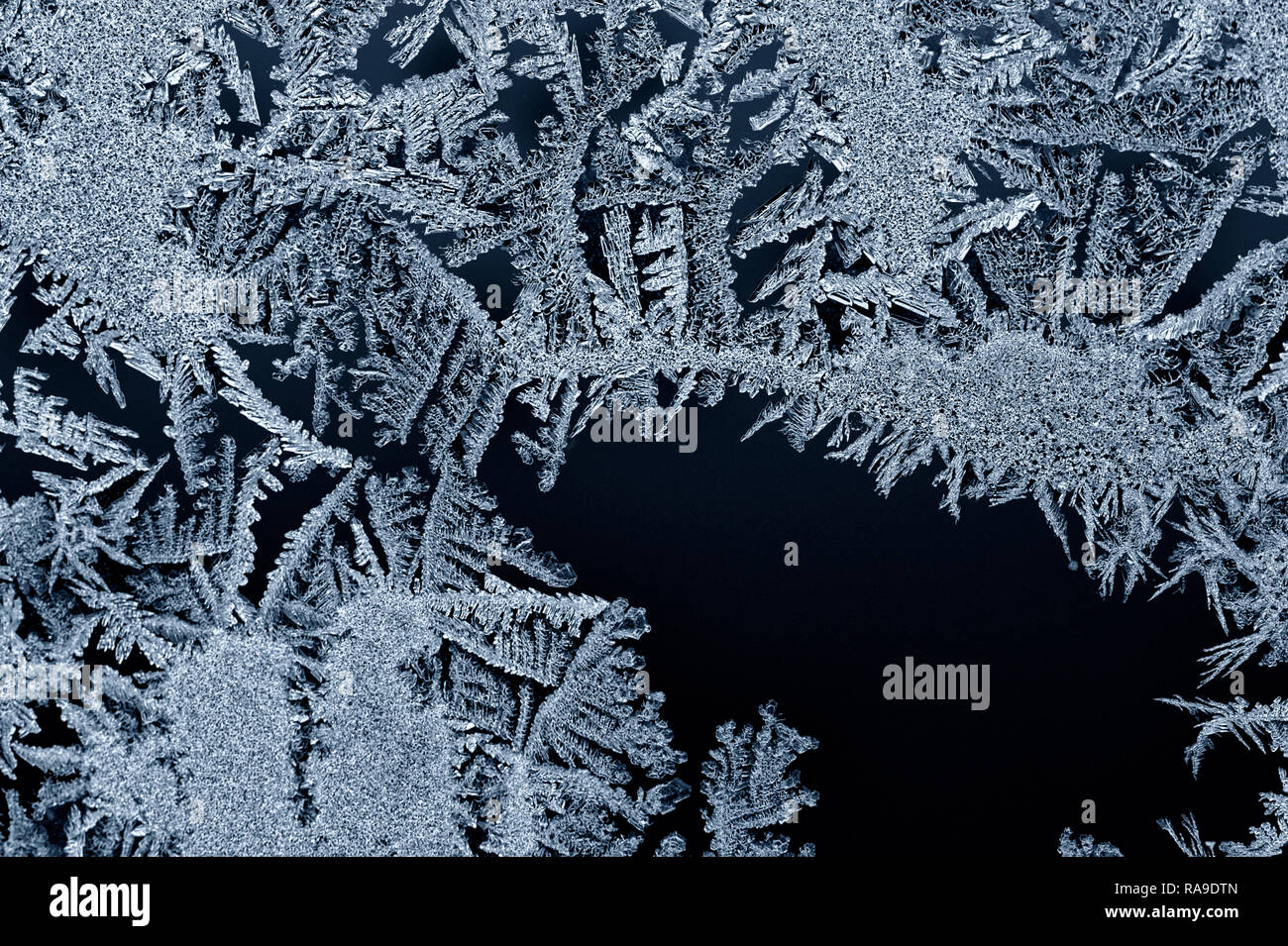 Backgrounds and textures: frost pattern on a window glass Stock Photo ...