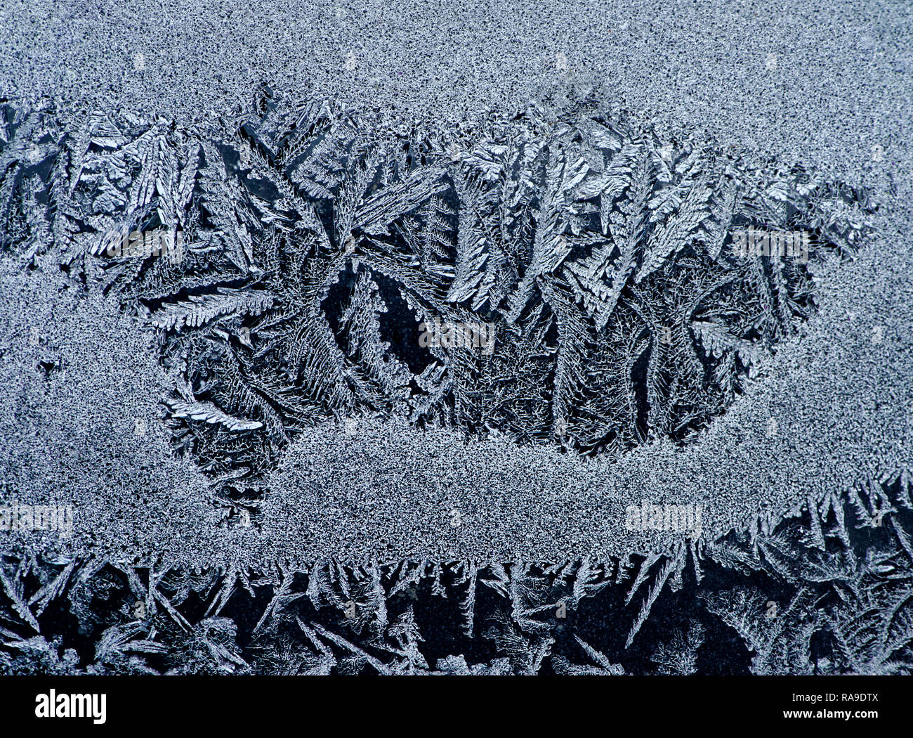 Backgrounds and textures: frost pattern on a window glass Stock Photo ...