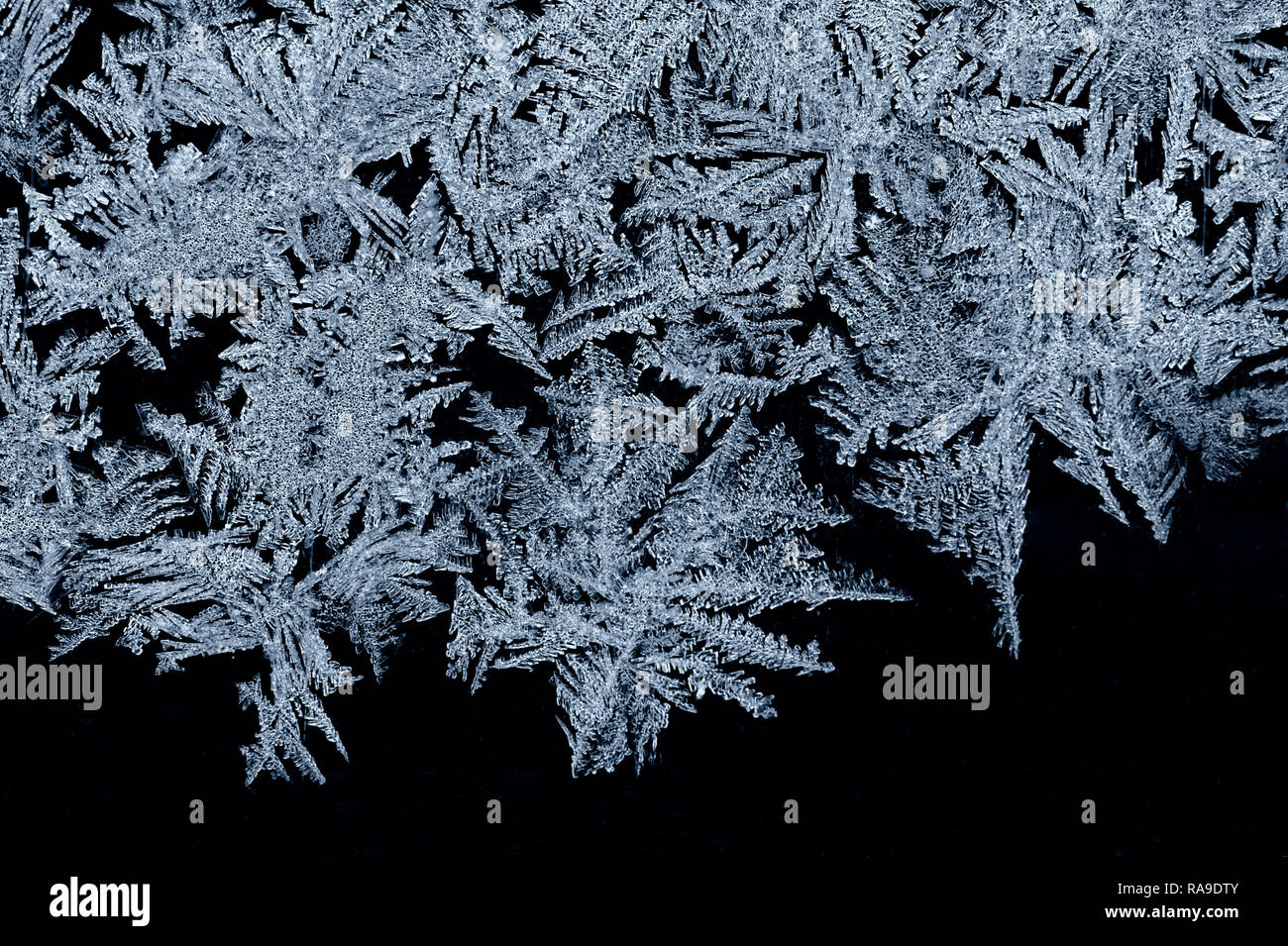 Backgrounds and textures: frost pattern on a window glass Stock Photo ...