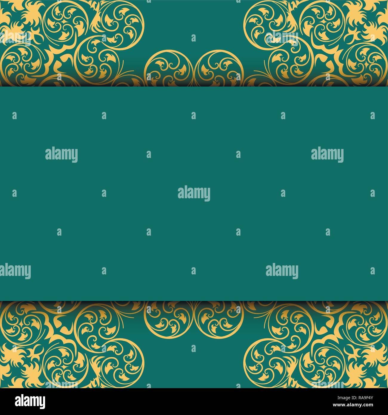 Ethnic pattern. Abstract greeting card, background with flowers and