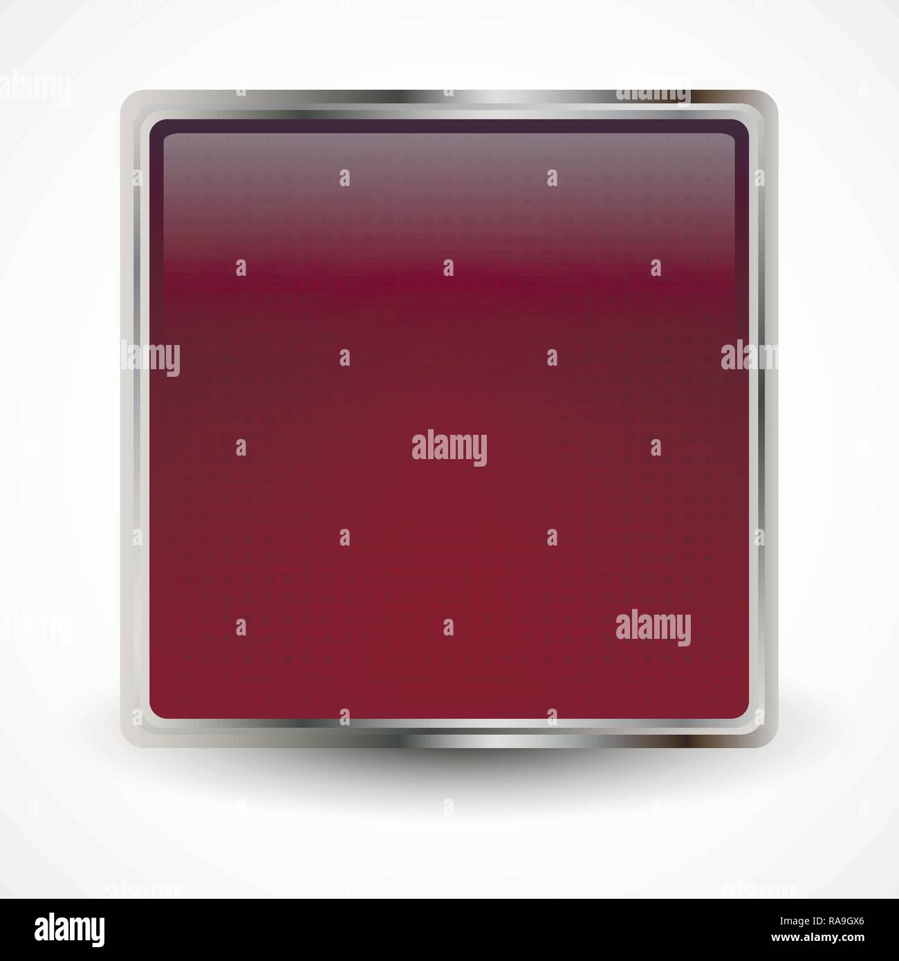 web button circle frame Easily editable vector image Stock Vector