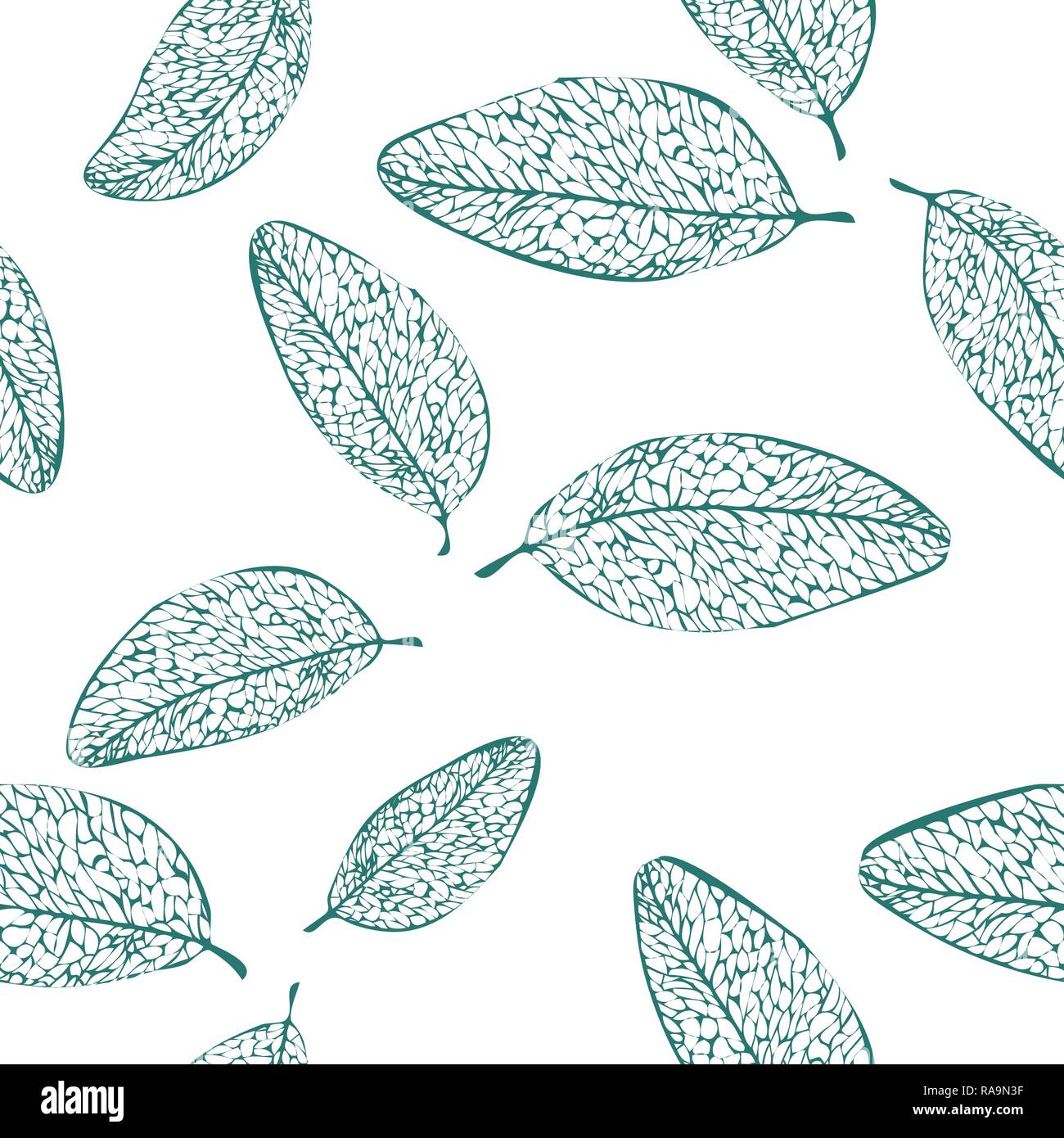 autumn leaves seamless Stock Vector Image & Art - Alamy