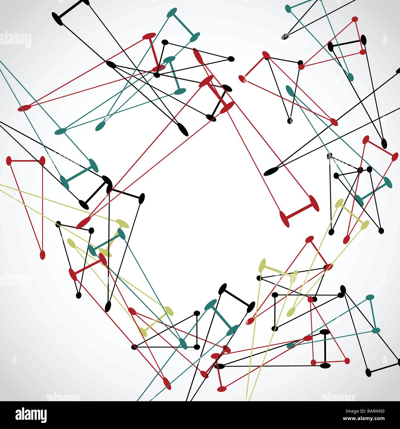 Abstract lines vector background Stock Vector Image & Art - Alamy