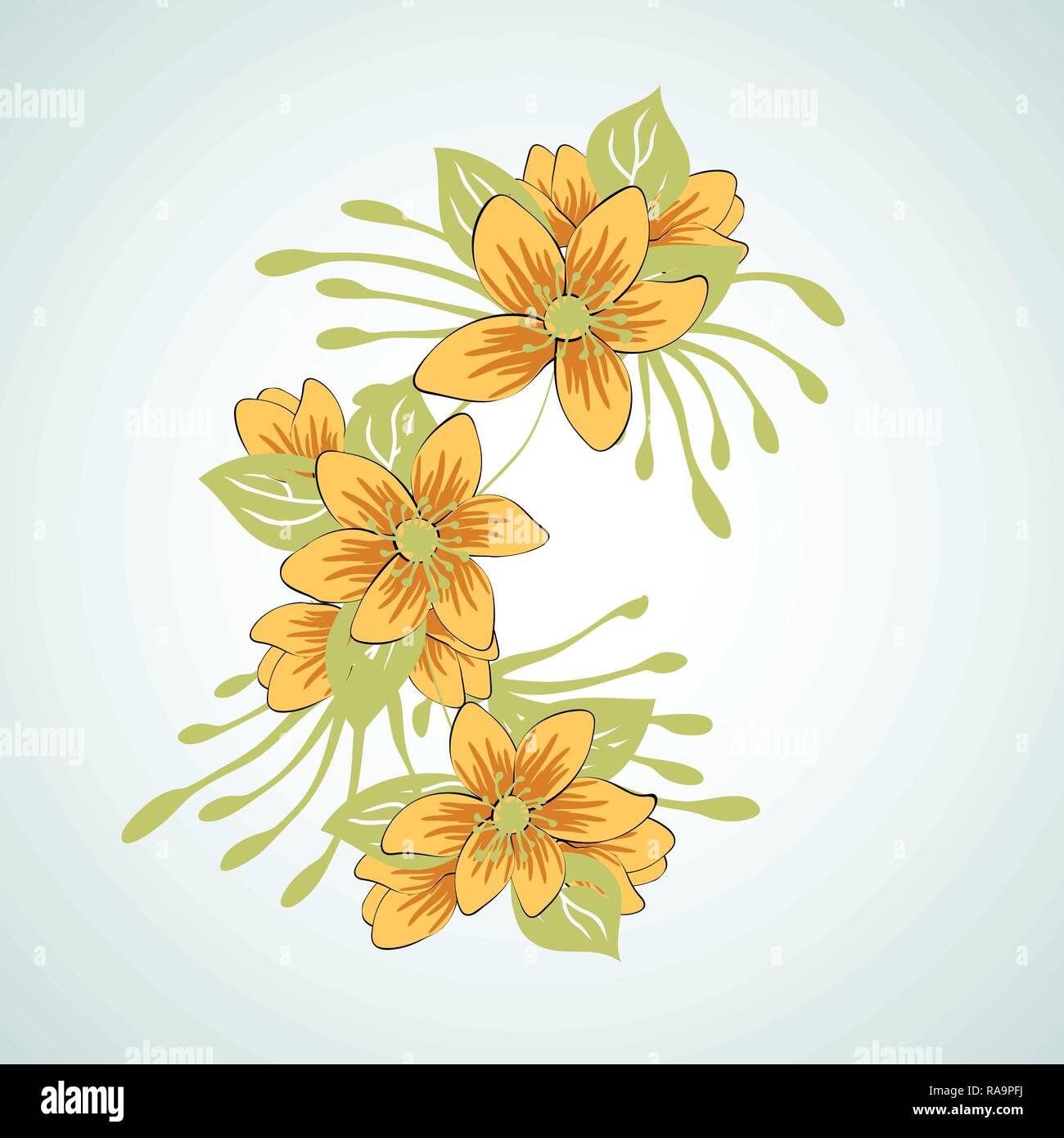 Flower seamless pattern Stock Vector Image & Art - Alamy