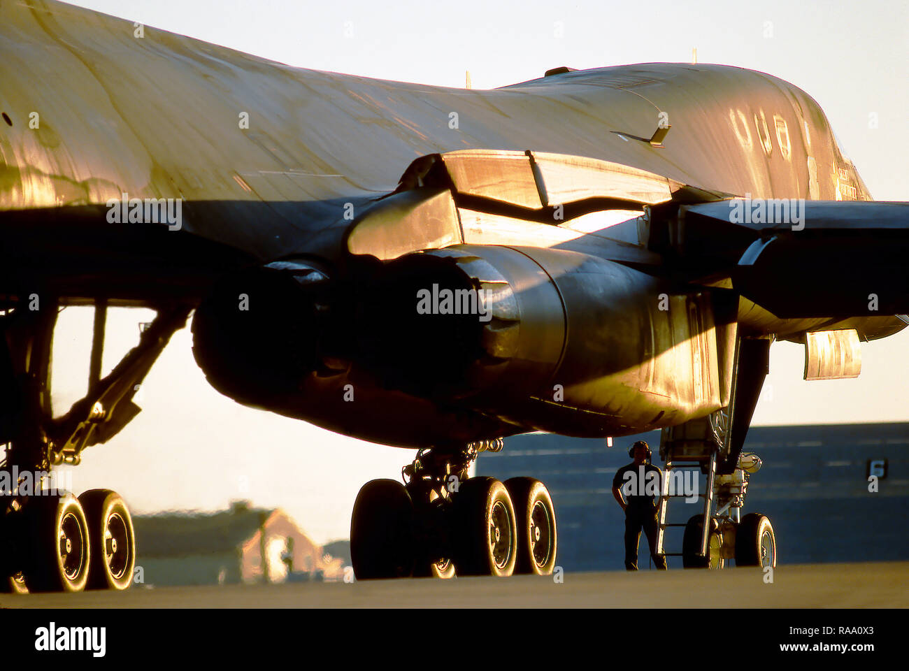 Rockwell B-1B Strategic bomber, Stock Photo