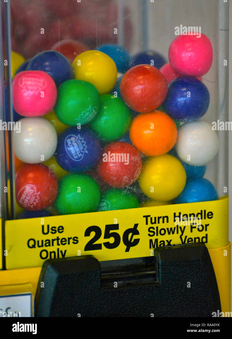 Gumball machine Stock Photo