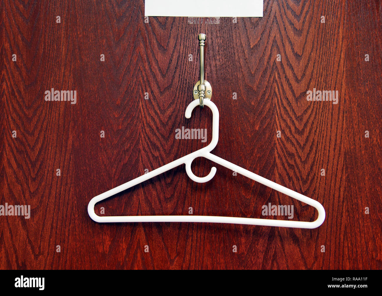 clothes hanger Stock Photo
