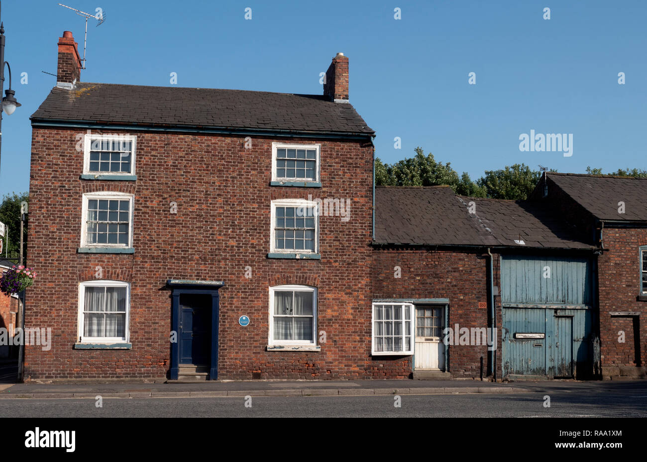 Former builders yard, Main Street, Frodsham, Cheshire, England, UK