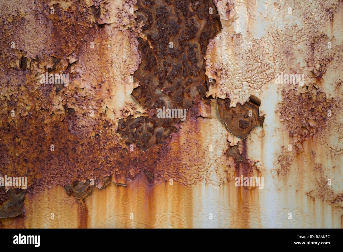 Rust on steel metal old texture background Stock Photo - Alamy
