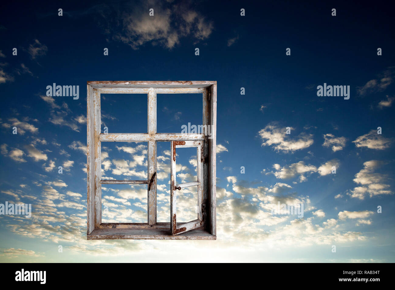 Window to the Sky Stock Photo - Alamy