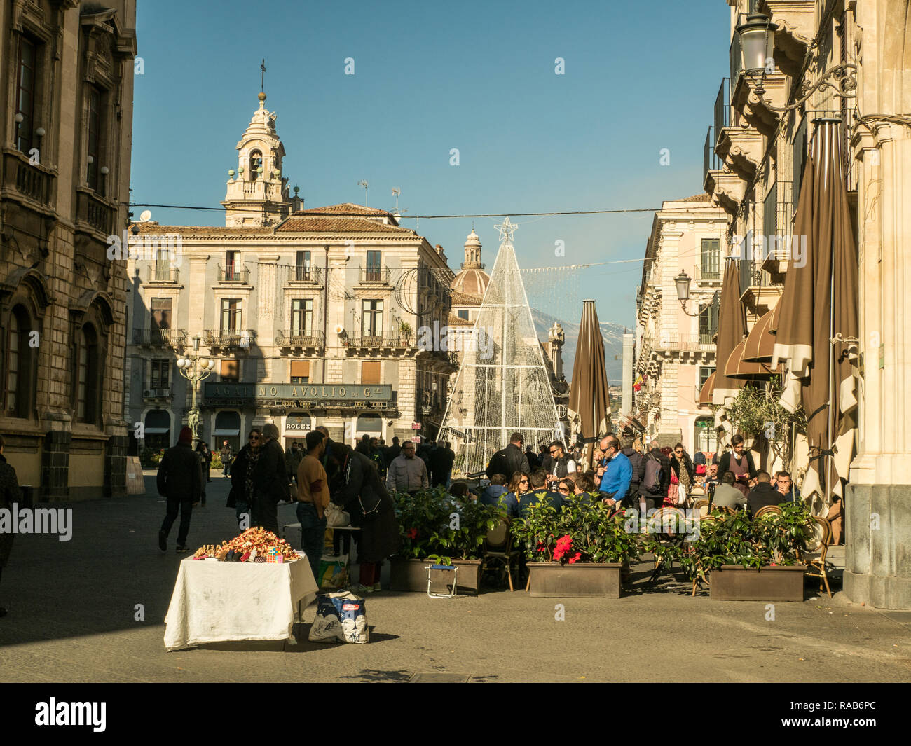 Italy sicily catania main street hi-res stock photography and images - Alamy