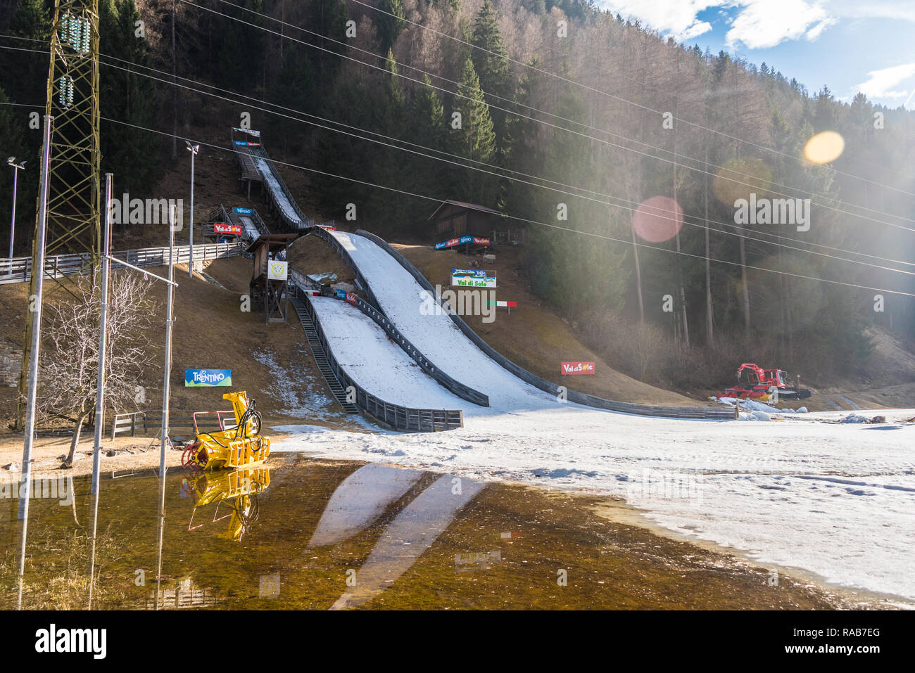 Ski Jumping Ramp Olympics