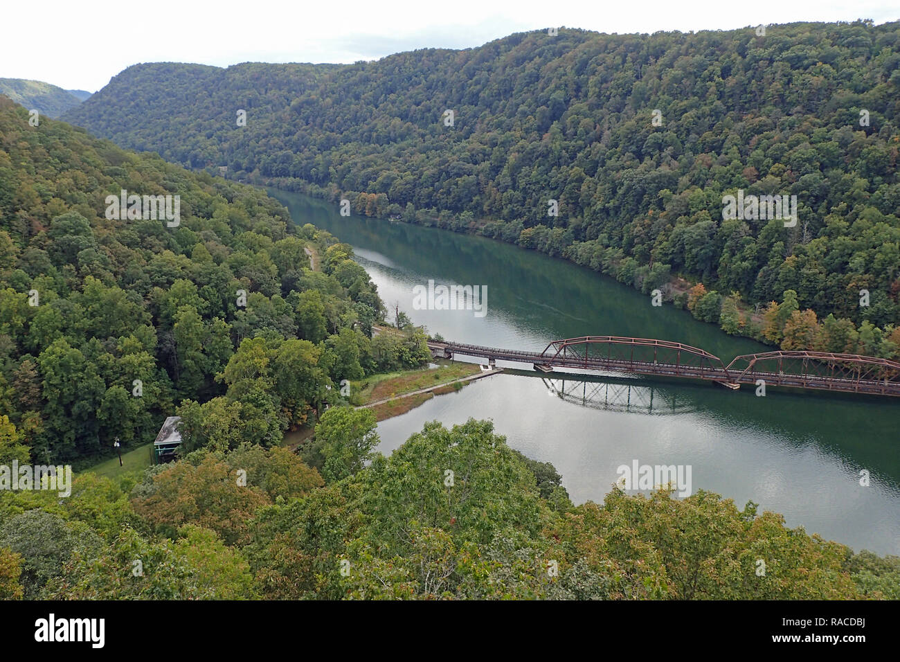 Hawks Nest State Park and the New River, West Virginia Stock Photo Alamy