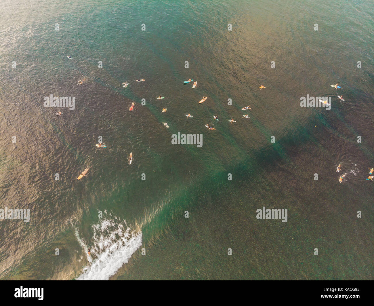 Oahu drone shots hi-res stock photography and images - Alamy