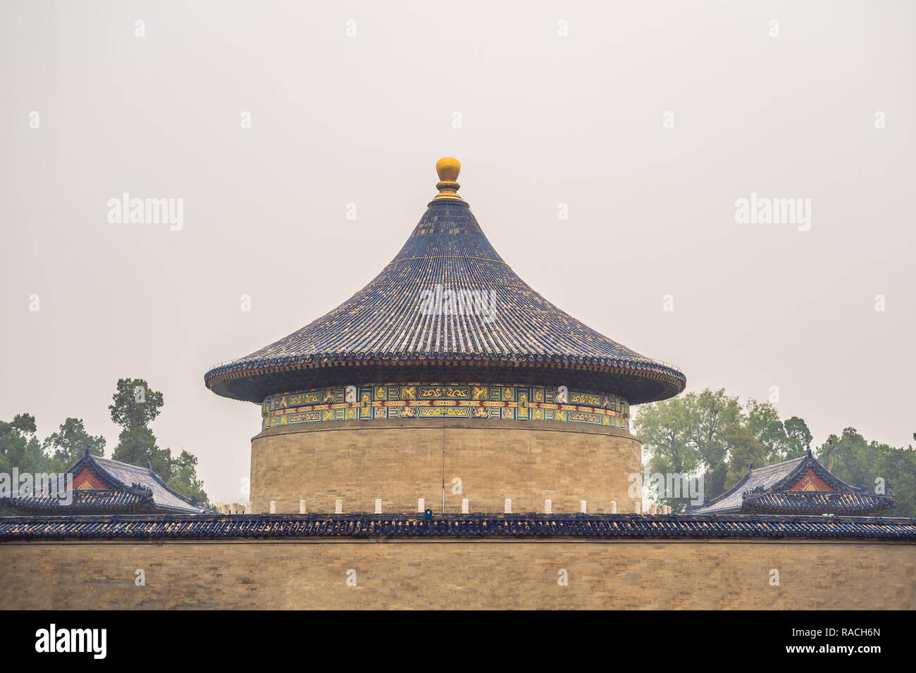 Temple of Heaven in Beijing. One of the main attractions of Beijing Stock Photo