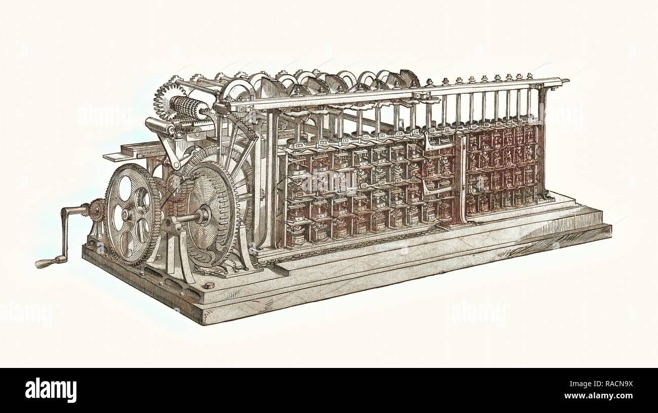 The difference engine by charles babage being the first computer