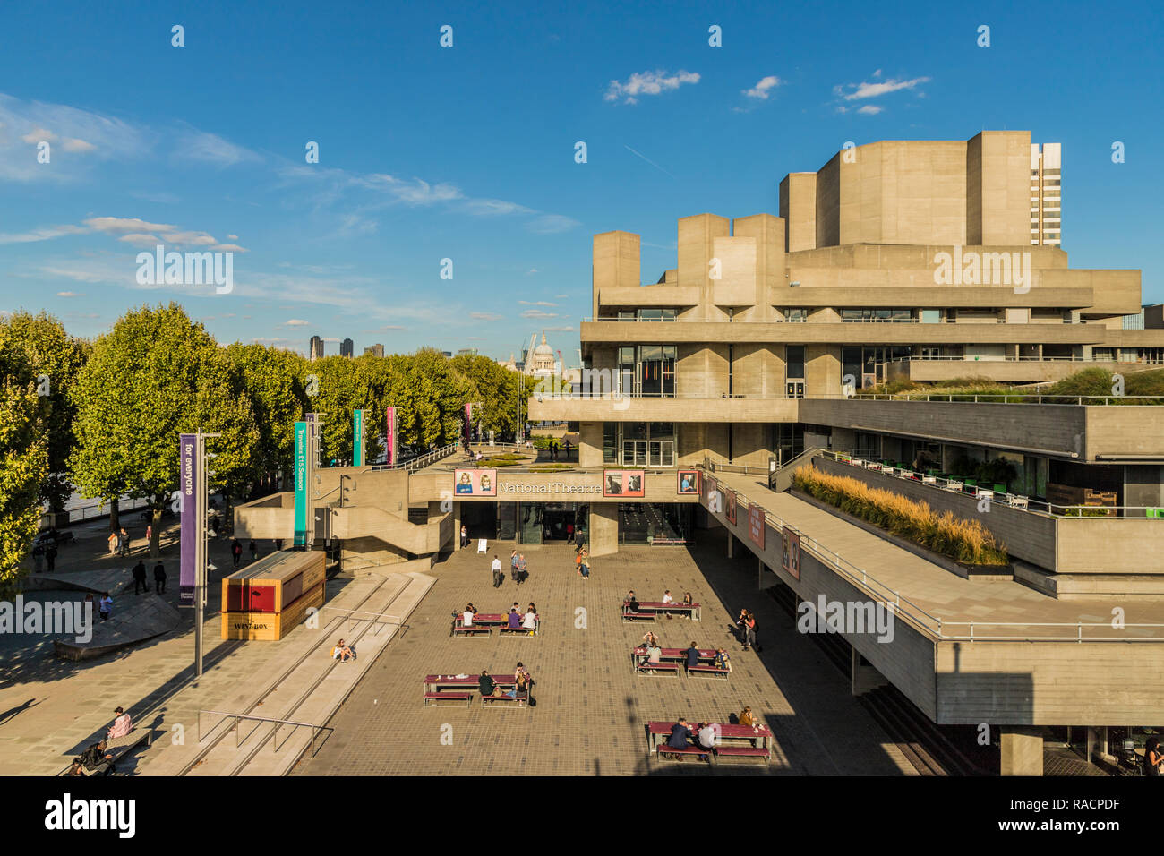 The National Theatre, South Bank, London, England, United Kingdom